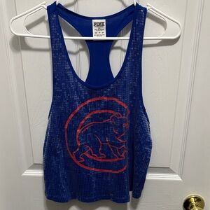 PINK Victoria's Secret Royal Blue Chicago Cubs
